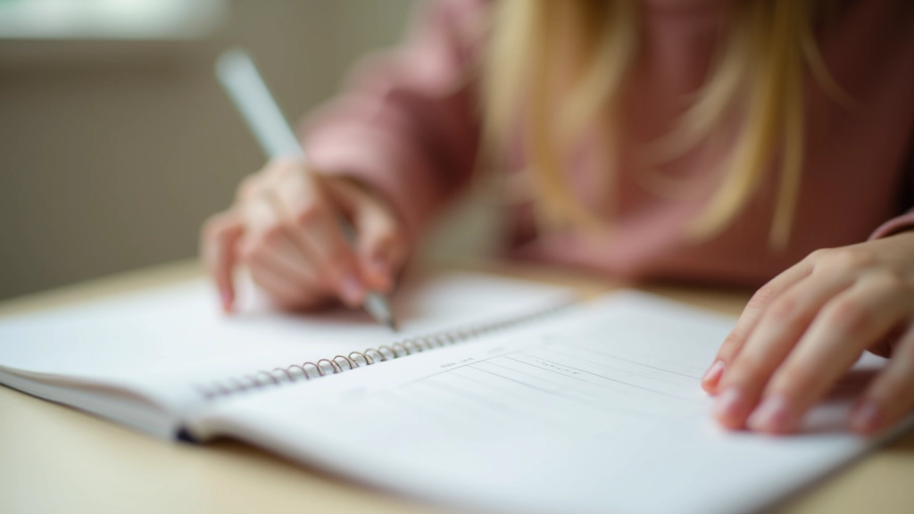 Dziecko patrzy na kalendarz, oznacza sobie datę, gdy może wrócić do decyzji o zakupie zabawki